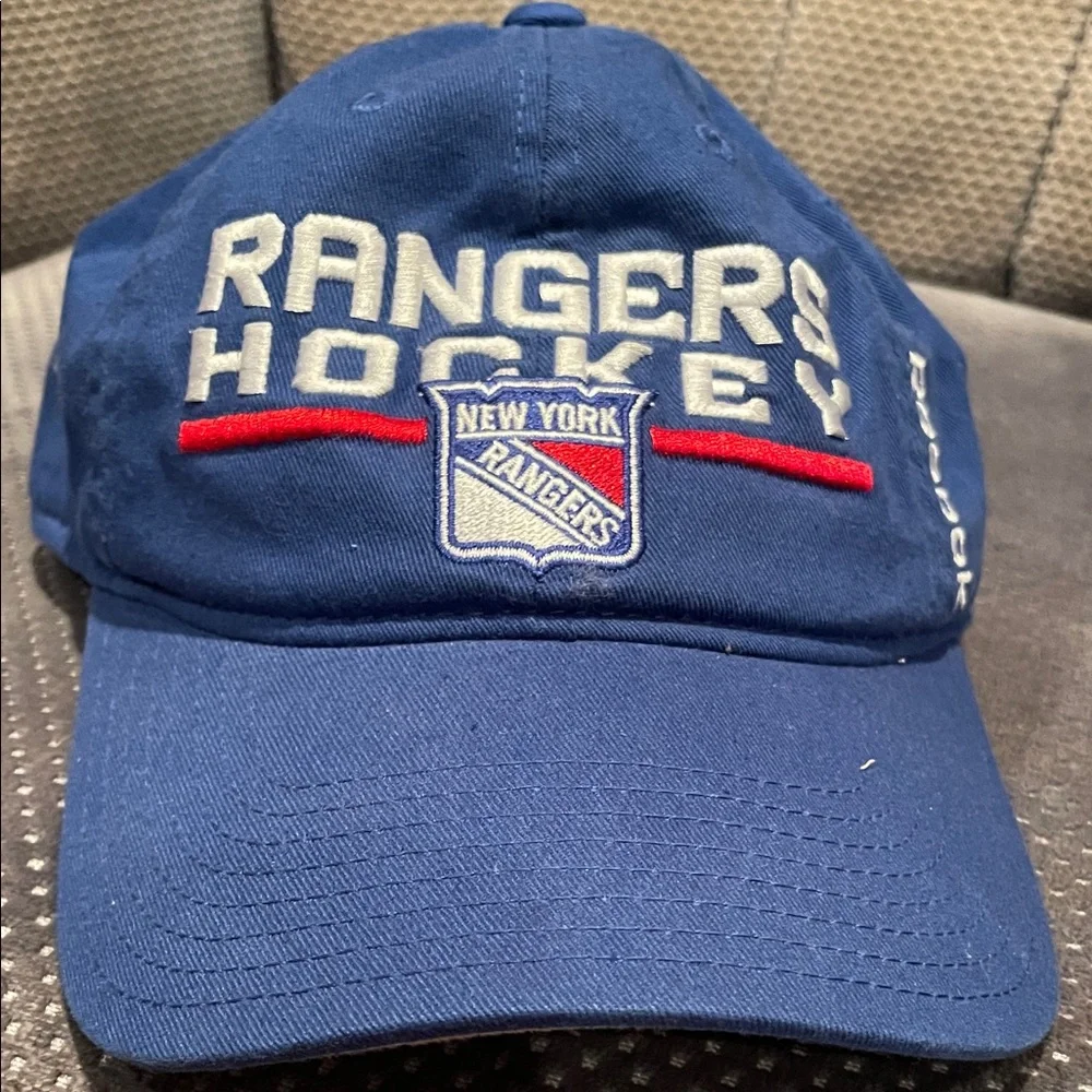 Blue Rangers Hockey Cap
